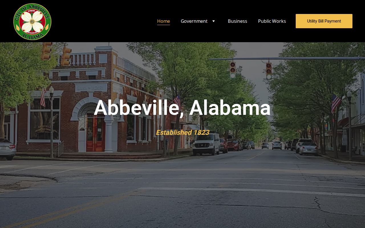 Official Abbeville city source near Abbeville criminal record offices